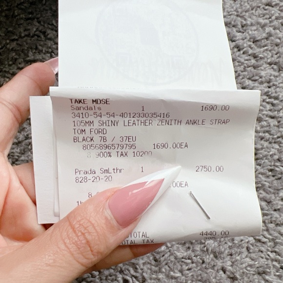 Excellent quality, authentic, size 37 Tom Ford Leather high heels - Picture 4 of 8